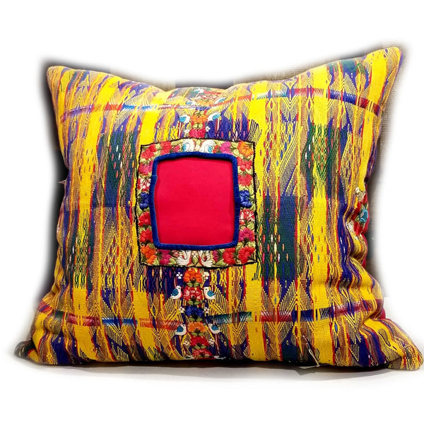 Guatemalan Huipil Plounge Pillows By Mary Cronin - alter8.com