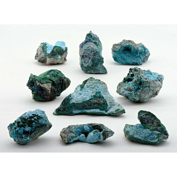 Chrysocolla (with Malachite) Raw Bits - alter8.com